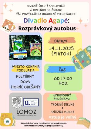 Pozvánka "Rozprávkový autobus"